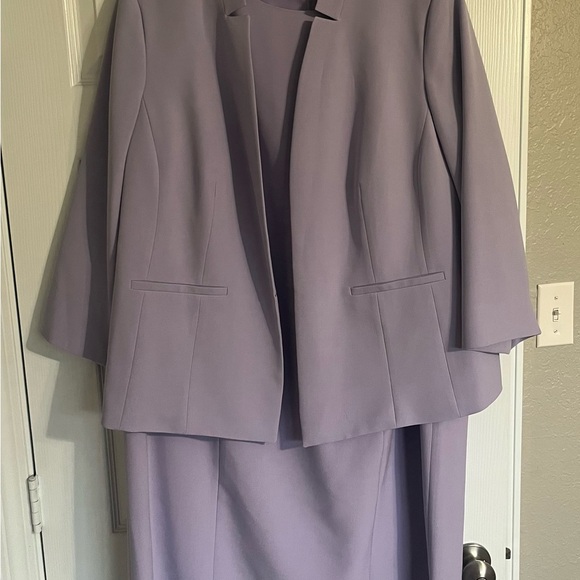 Evan Picone Dresses & Skirts - Smart Lavender Dress and Blazer